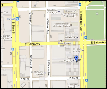 chicago google map
