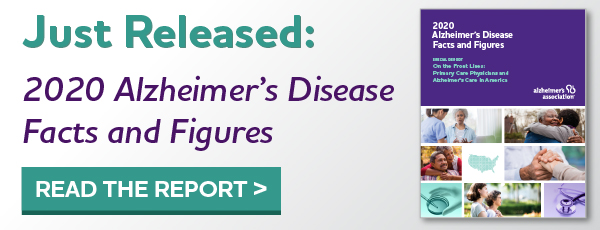 Just Released: 2020 Alzheimer's Disease Facts and Figures