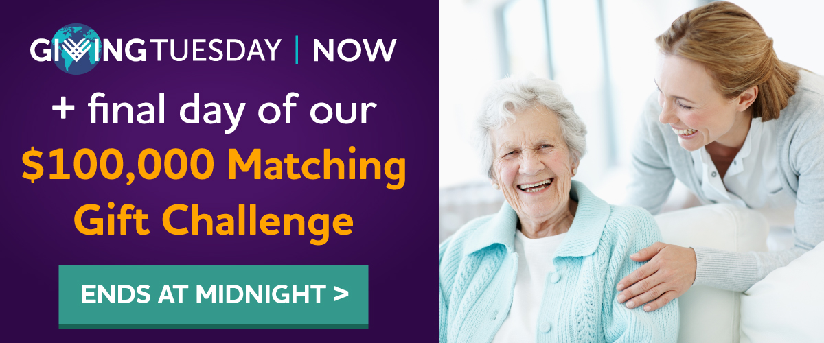 GivingTuesdayNow + final day of our $100,000 Matching Gift Challenge