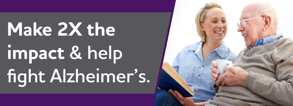 Help us continue to fight Alzheimer's.