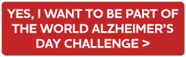 Yes, I want to be part of the World Alzheimer's Day Challenge