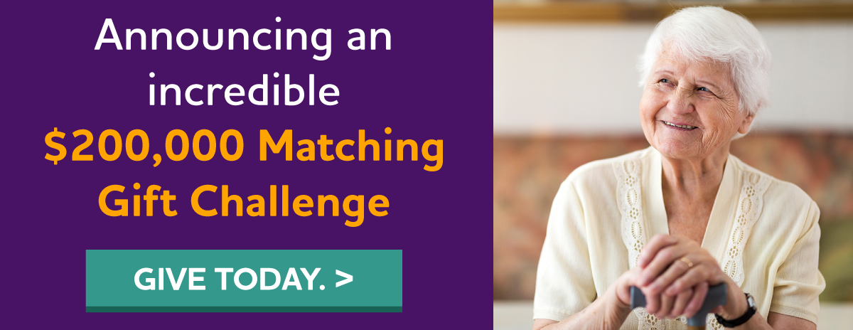 Announcing an incredible $200,000 Matching Gift Challenge