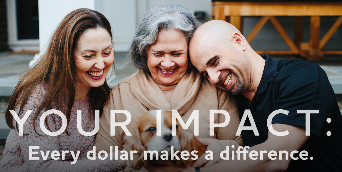 Your impact: Every dollar makes a difference.