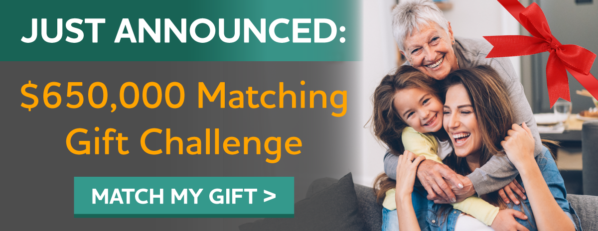 $650,000 Matching Gift Challenge