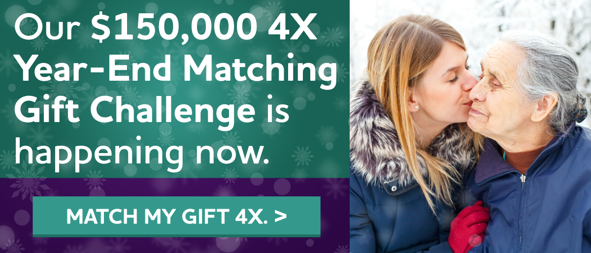 $150,000 4X Year-End Matching Gift Challenge