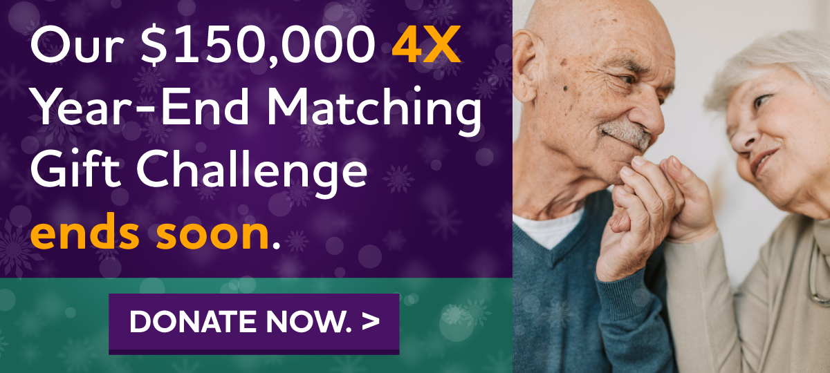 $150,000 4X Year-End Matching Gift Challenge