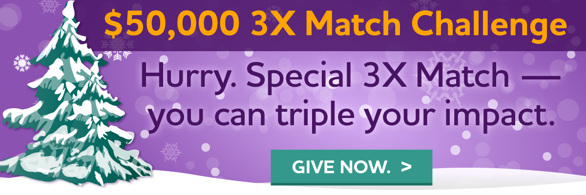 $50,000 3X Match Challenge