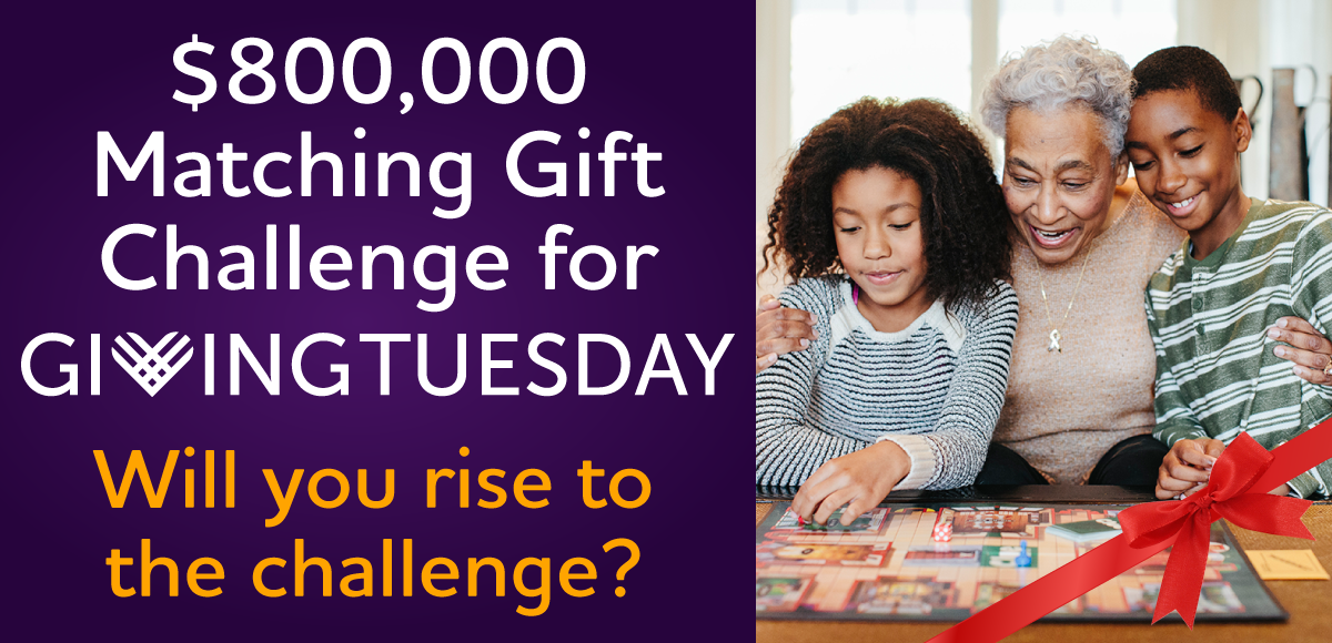 $800,000 2X GivingTuesday Match Challenge