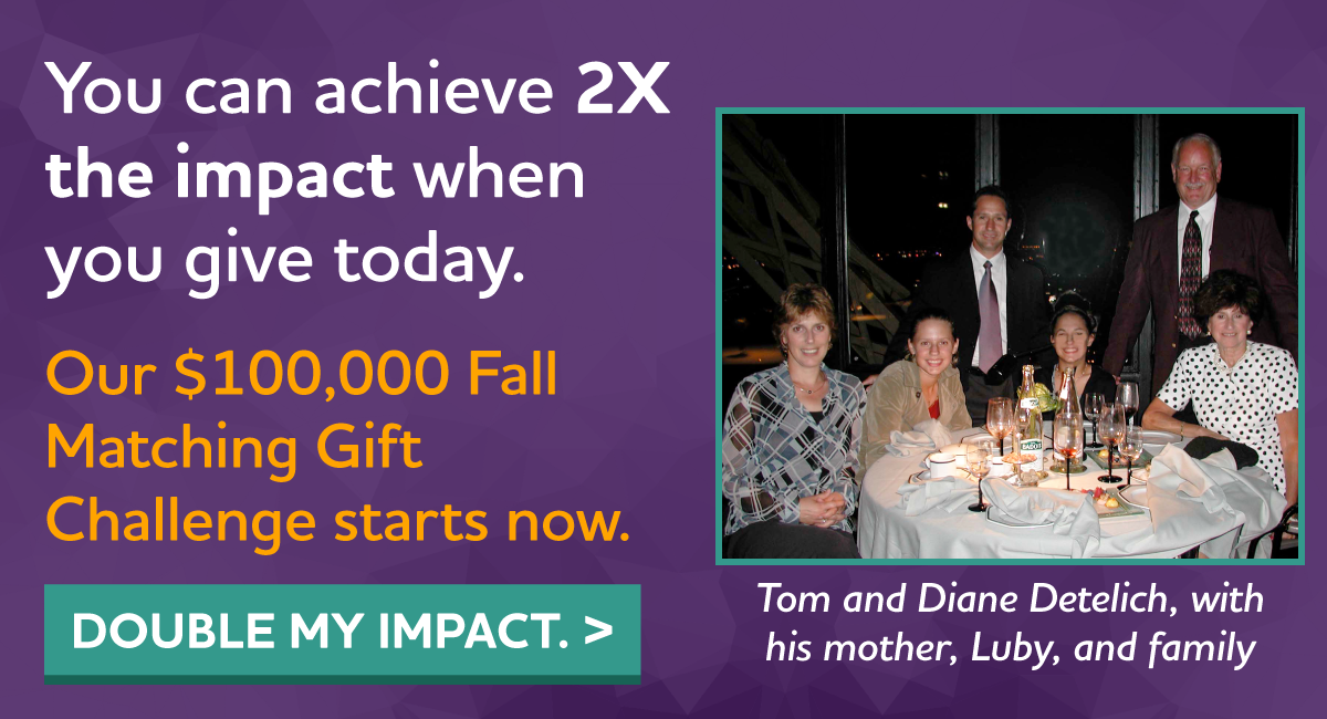 $100,000 Fall Matching Gift Challenge