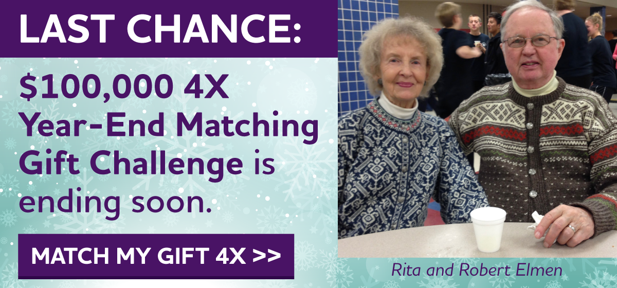 $100,000 4X Year-End Matching Gift Challenge