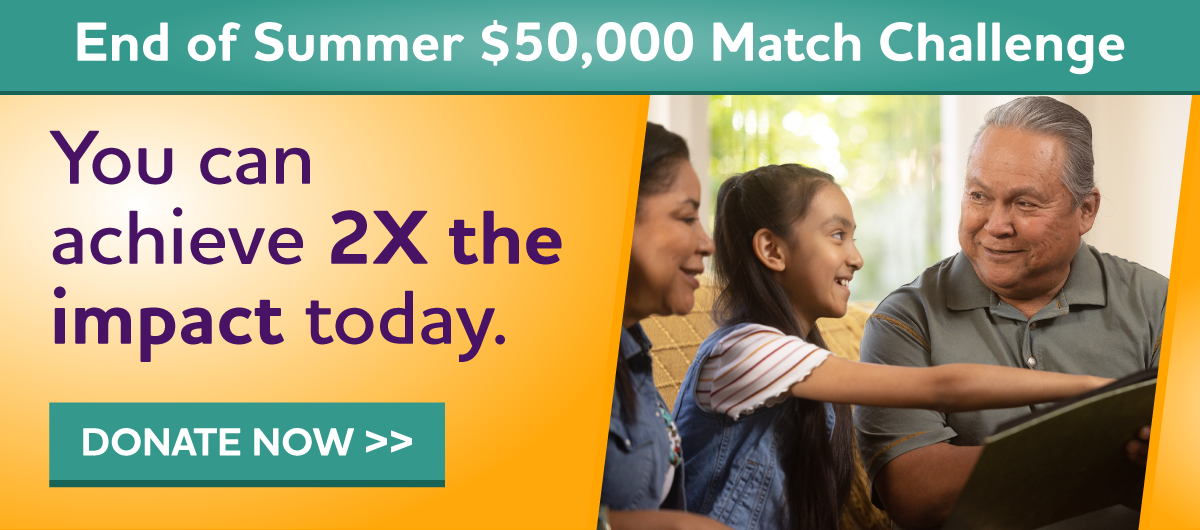 End of Summer $50,000 Matching Gift Challenge