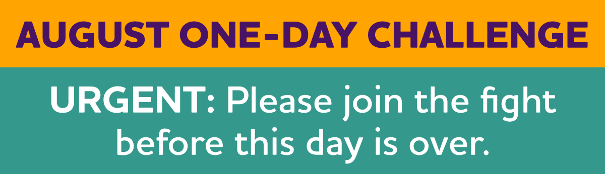 August One-Day Challenge