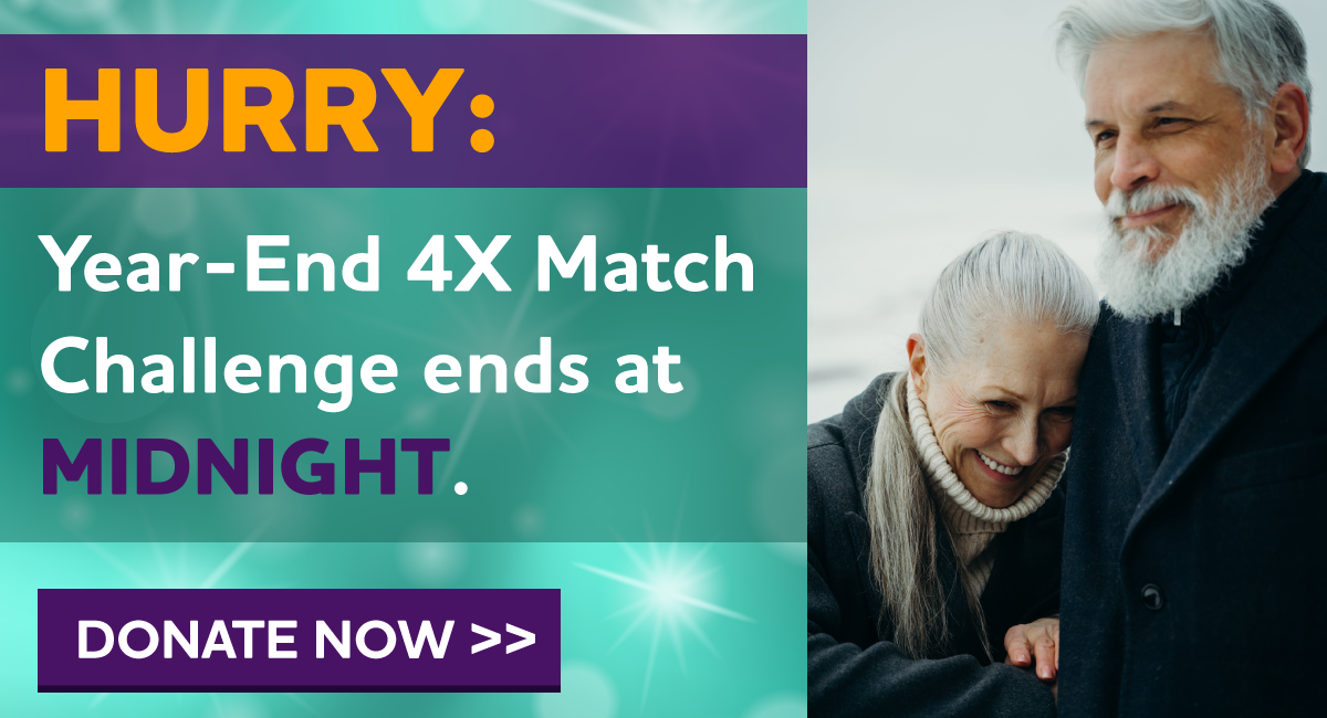 Hurry: Year-End 4X Match Challenge ends at MIDNIGHT