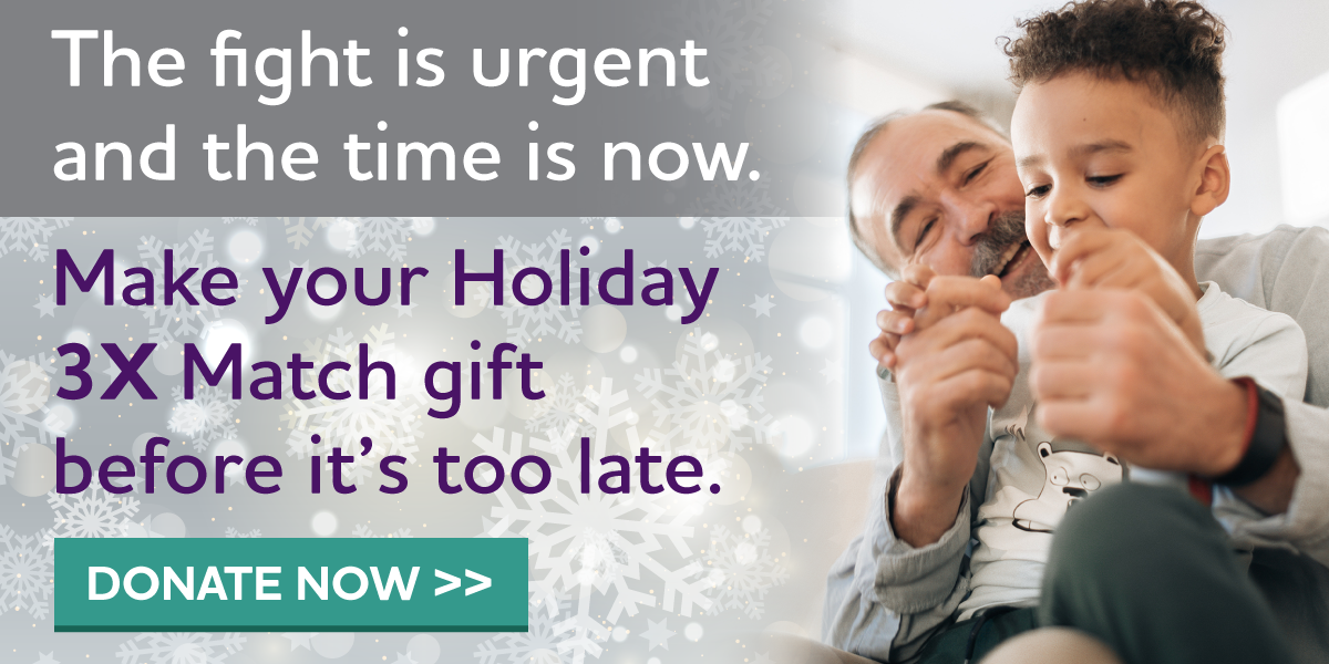 The Fight Is Urgent — The Time Is Now Make Your Holiday 3X Match Before It's Too Late.