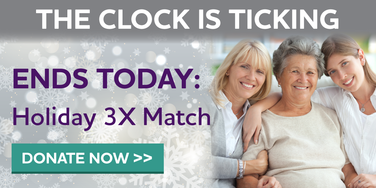 The Clock Is Ticking ENDS TODAY: Holiday 3X Match Our Holiday 3X Match Won't Last Forever