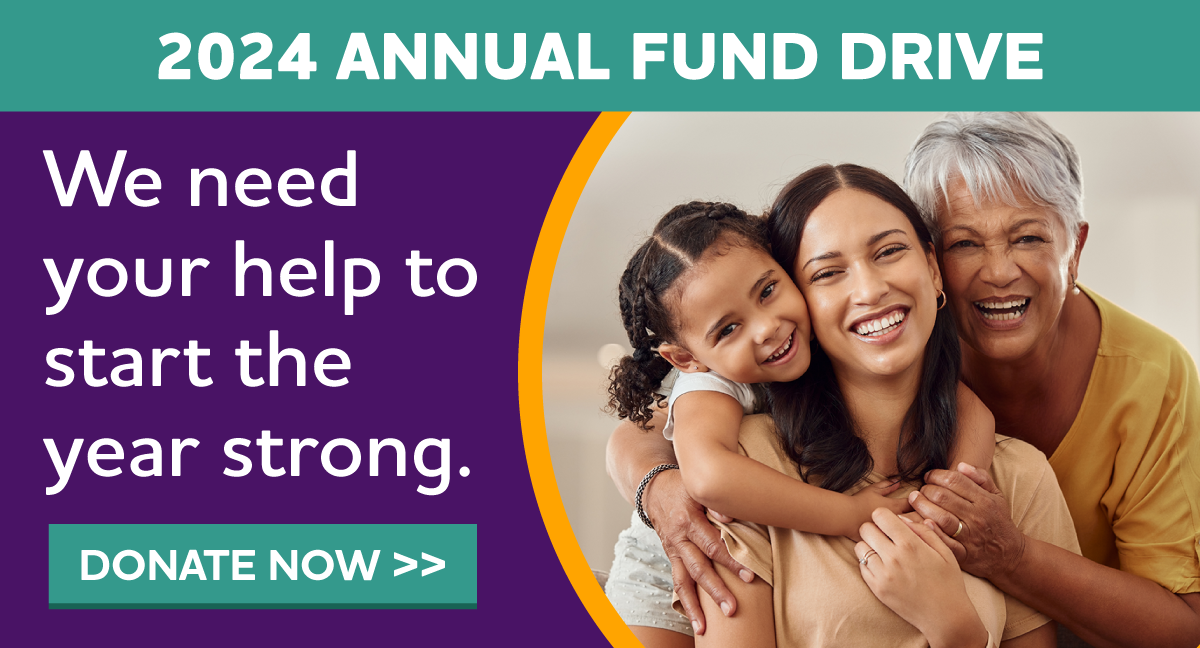 2024 ANNUAL FUND DRIVE We need your help to start the year strong.