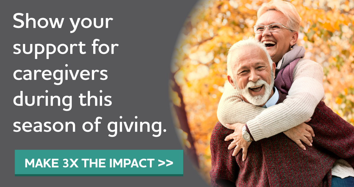 Show your support for caregivers during this season of giving