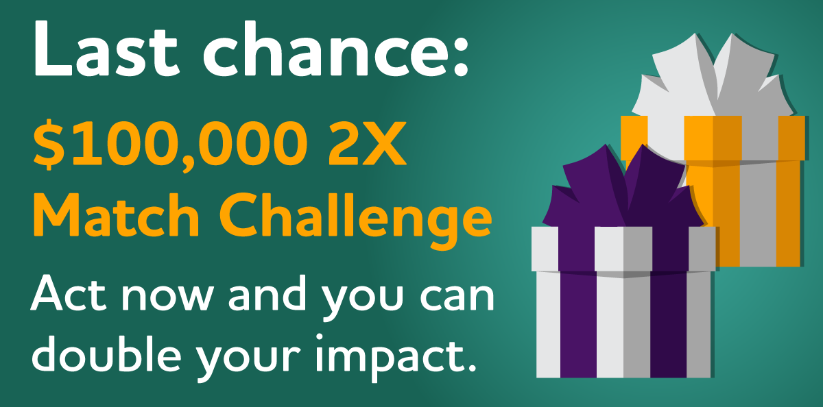 $100,000 2X Match Challenge