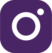 Instagram Logo in Purple