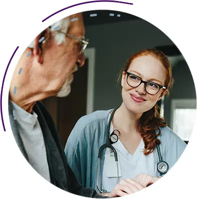 Physician and patient