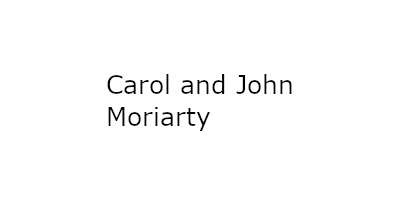 Carol and John Moriarty