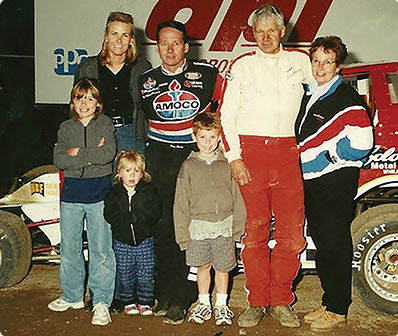 Legendary racecar driver Lou Blaney was who was diagnosed with Alzheimer’s in 2001 and died from complications of the disease in 2009.