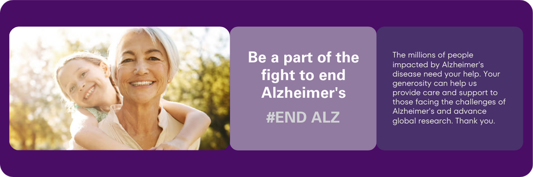 Be a part of the fight to end Alzheimer's. Donate today to the Illinois Chapter