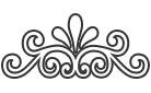 Decorative swirls icon